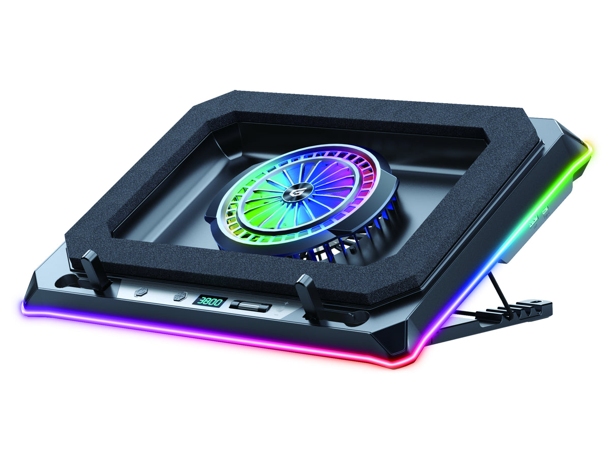 Conceptronic THYIA04B système de refroidissement pour ordinateurs portables 48,3 cm (19") 1700 tr/min Noir