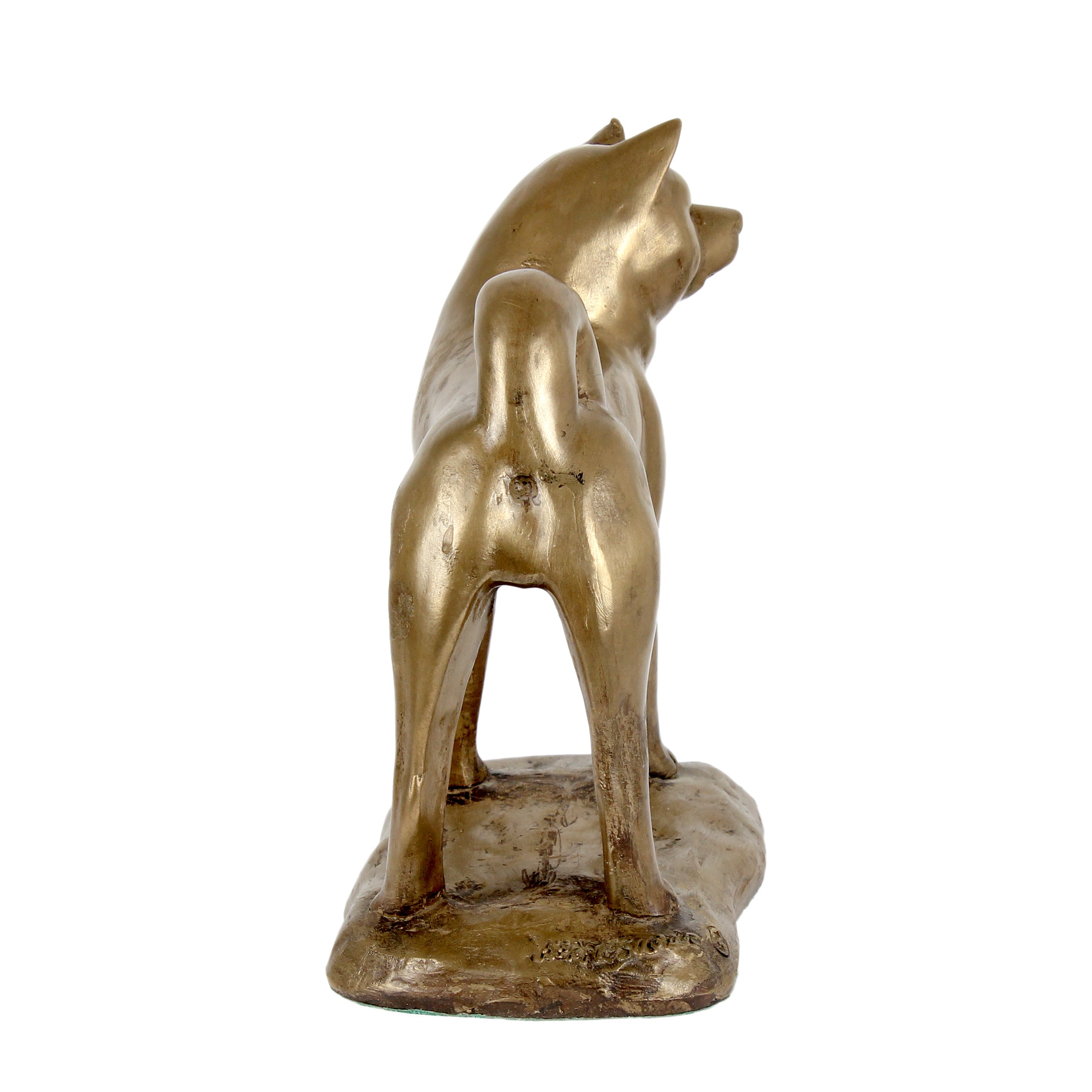 Akita, Akita Inu - dog statue, figurine for office, trophy for dog show by Art-Dog brand