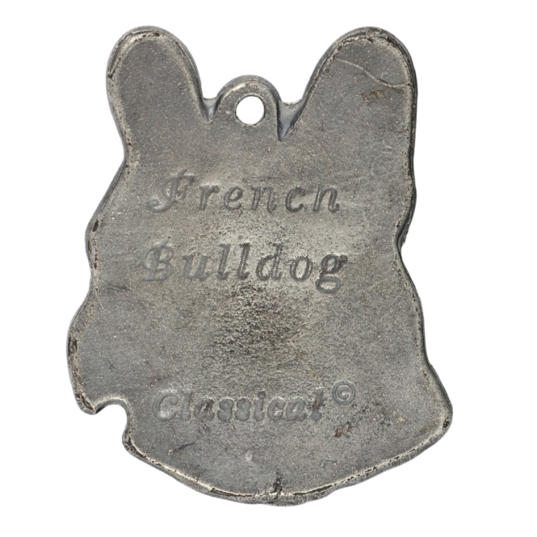 French Bulldog, Frenchie I - necklace with a dog, dog pendant on a silver chain, unique jewelry from the Art-Dog brand