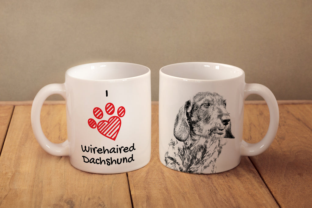 Dachshund - cup with a dog, cute cup with graphics, a gift with your photo from the Art-Dog brand