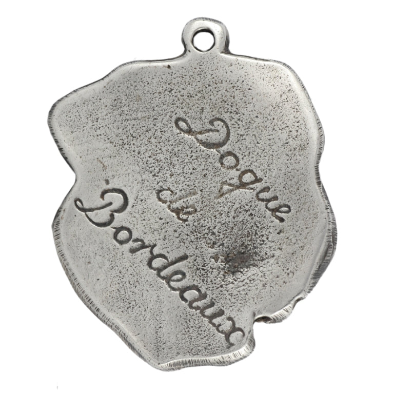 Dogue de Bordeaux, French Mastiff, Bordeauxdog II - necklace with a dog, dog pendant on a silver chain, unique jewelry from the Art-Dog brand