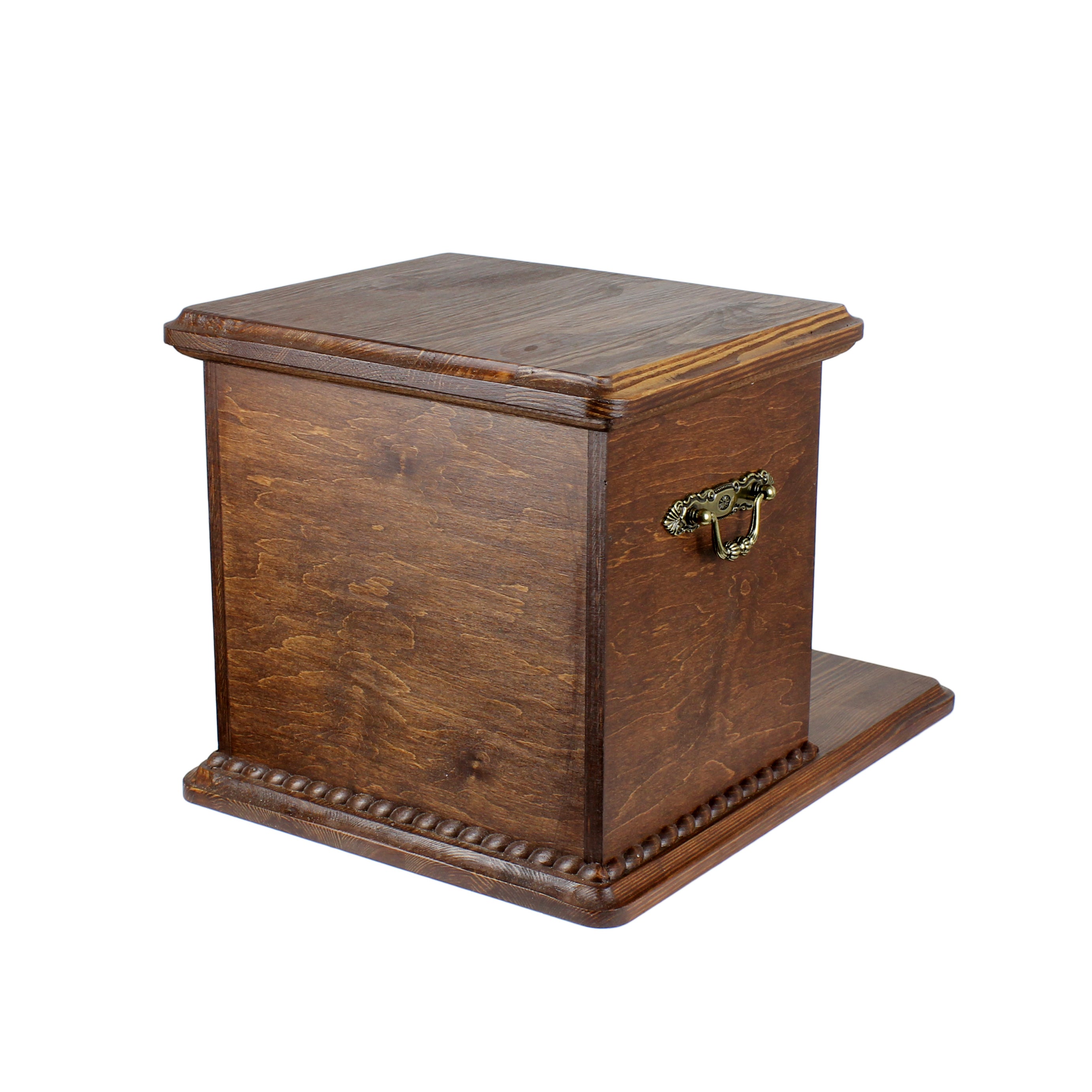Australian Stock Horse - urn for horse ashes with a statuette, personalized urn with engraving, large box for horse ashes from the Art-Dog brand