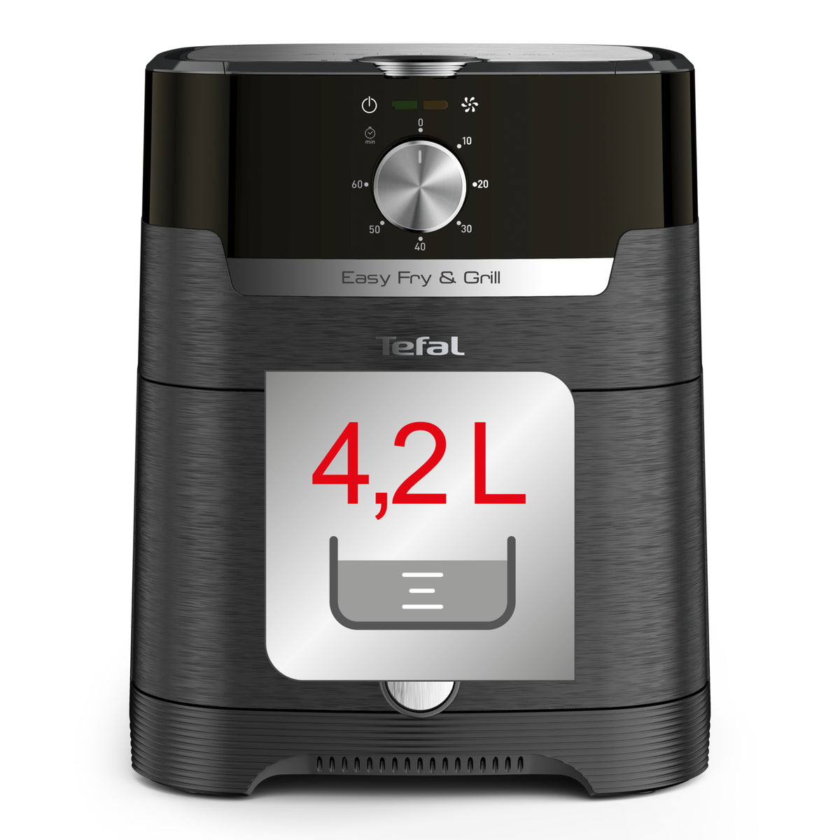 Tefal Easy Fry & Grill EY5018 Unique 4,2 L Autonome 1550 W Friteuse d’air chaud Noir