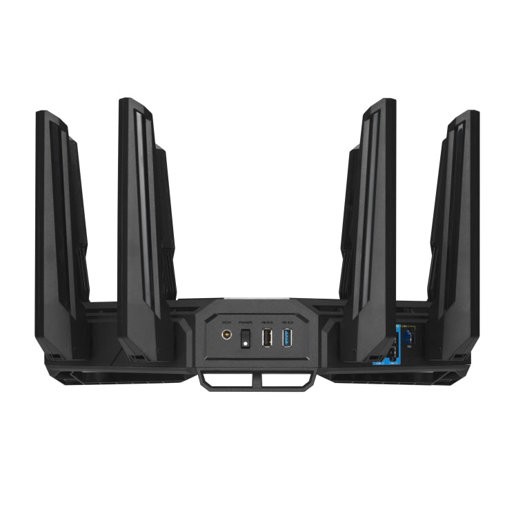 ASUS ROG Rapture GT-BE98 routeur sans fil 10 Gigabit Ethernet Quad-band (2.4 GHz / 5 GHz-1 / 5 GHz-2 / 6 GHz) Noir