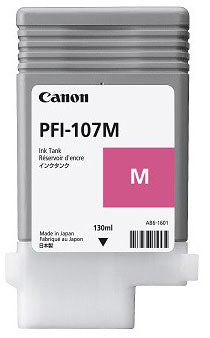 Canon PFI-107M Cartouche d'Encre Originale, Magenta