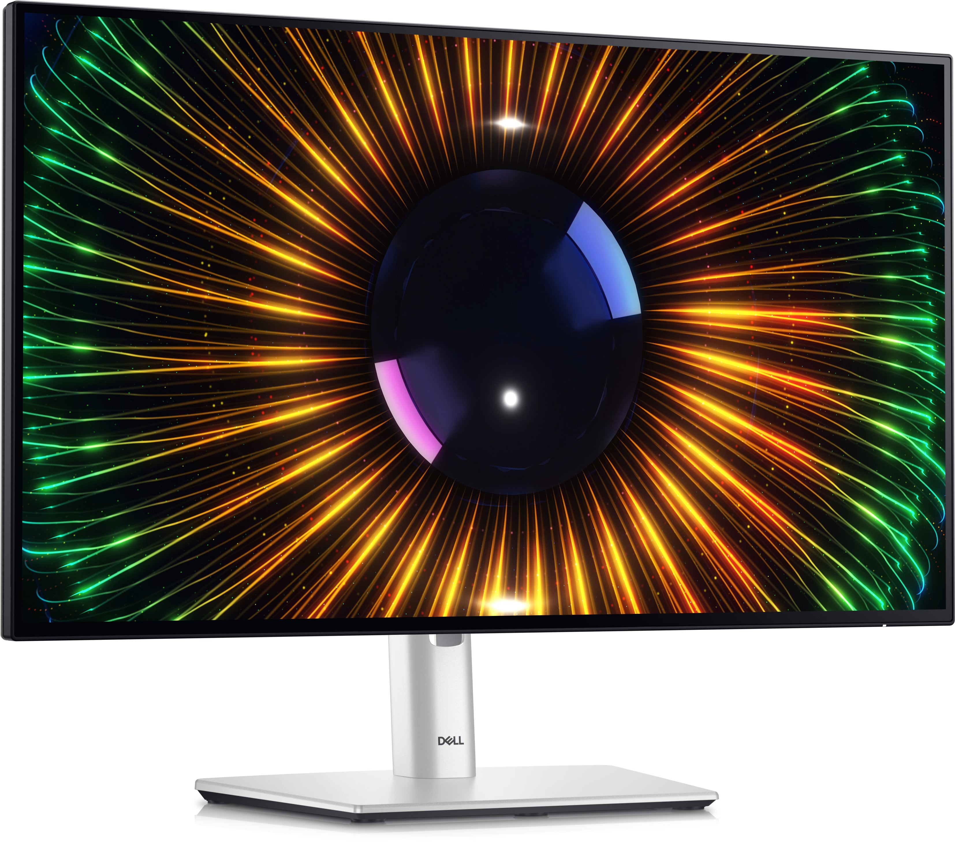DELL UltraSharp U2424H écran plat de PC 60,5 cm (23.8") 1920 x 1080 pixels Full HD LCD Noir, Argent