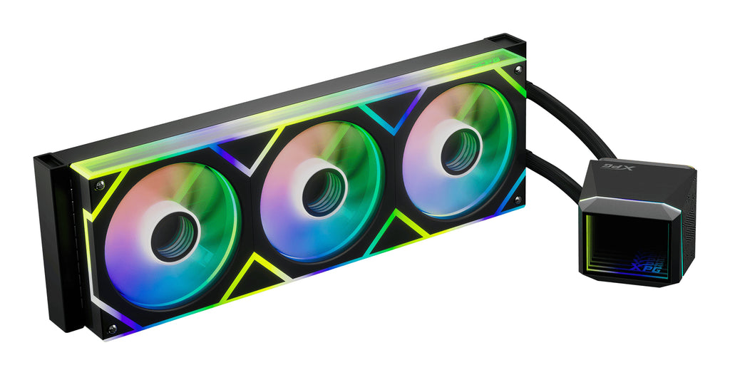 XPG LEVANTE II 360 Processeur Refroidisseur de liquide tout-en-un 12 cm Noir