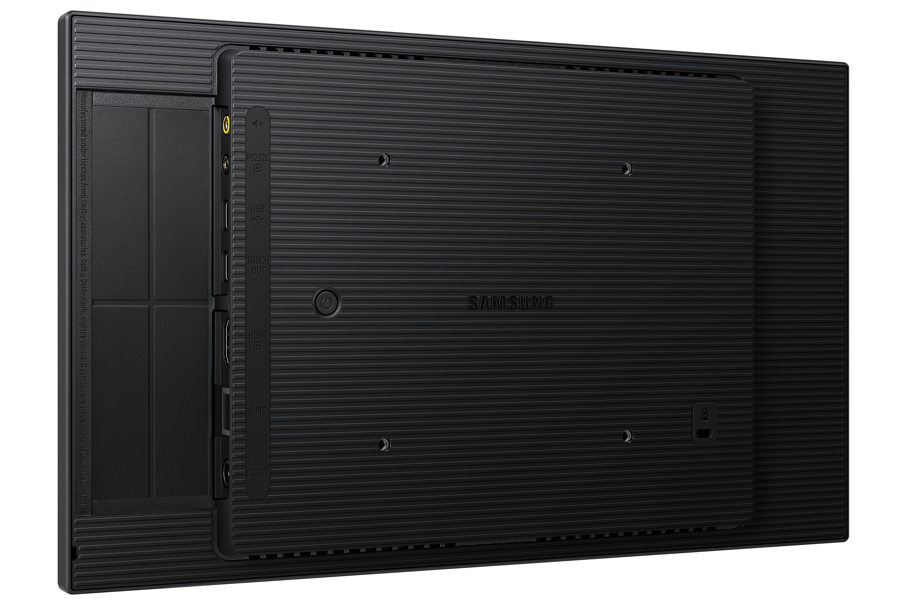 Samsung QB13C-T Écran plat de signalisation numérique 33 cm (13") LCD Wifi 500 cd/m² Full HD Noir Écran tactile Tizen 7.0 16/7