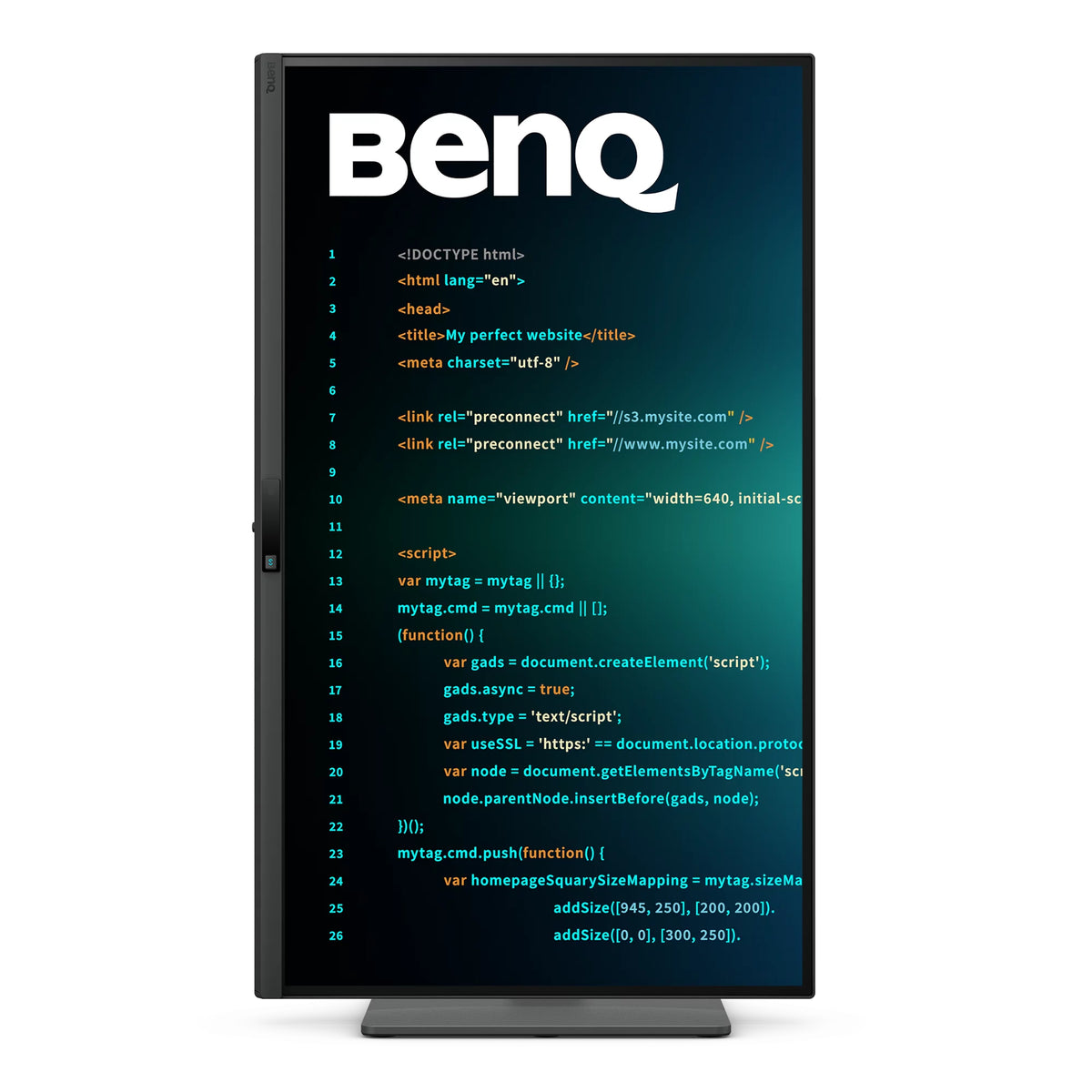 BenQ RD270Q écran plat de PC 68,6 cm (27") 2560 x 1440 pixels Wide Quad HD Noir - vue 3