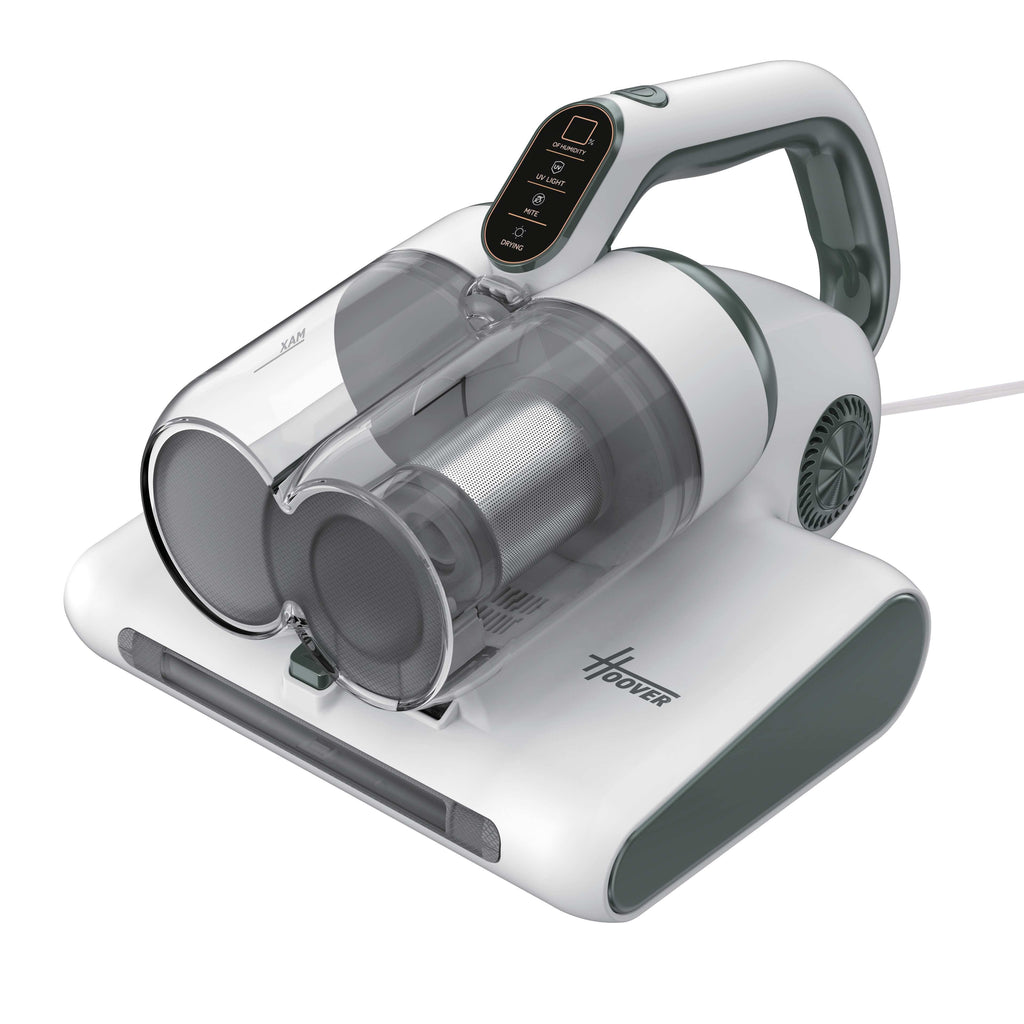 Hoover HMC510UV 011 aspirateur de table Sage, Blanc Sans sac