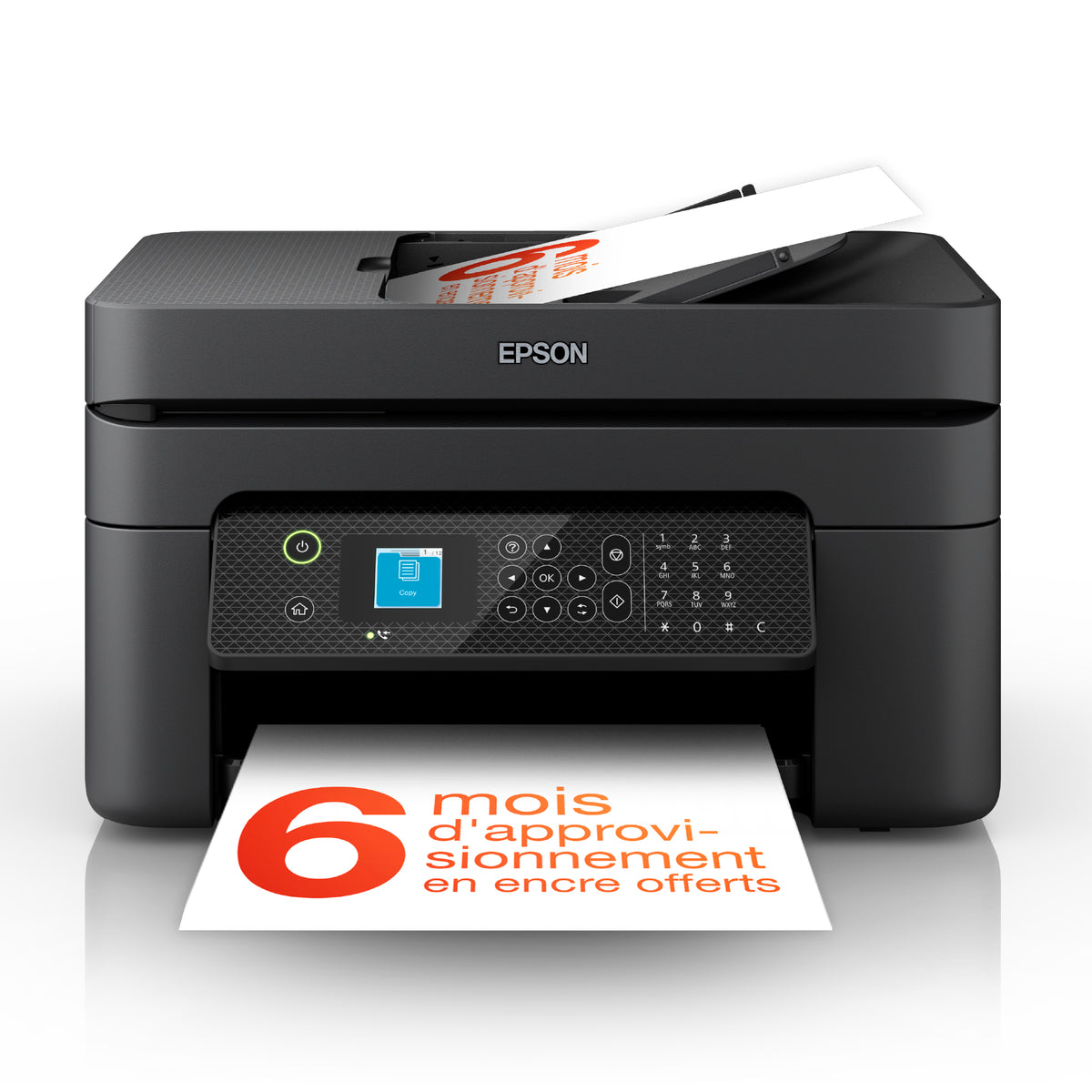 Epson WorkForce WF-2930DWF Imprimante Jet d'encre A4, 5760 x 1440 DPI, 33 ppm, Wifi