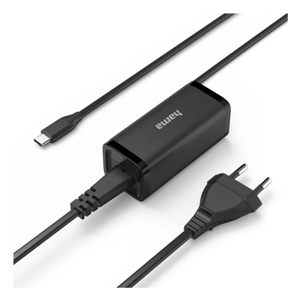 Hama 00200023 adaptateur de puissance & onduleur Intérieure 65 W Noir