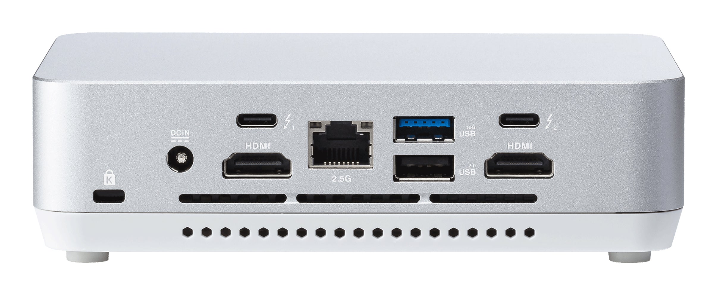 ASUS NUC 14 Pro+ RNUC14RVSU900000I UCFF Argent 185H
