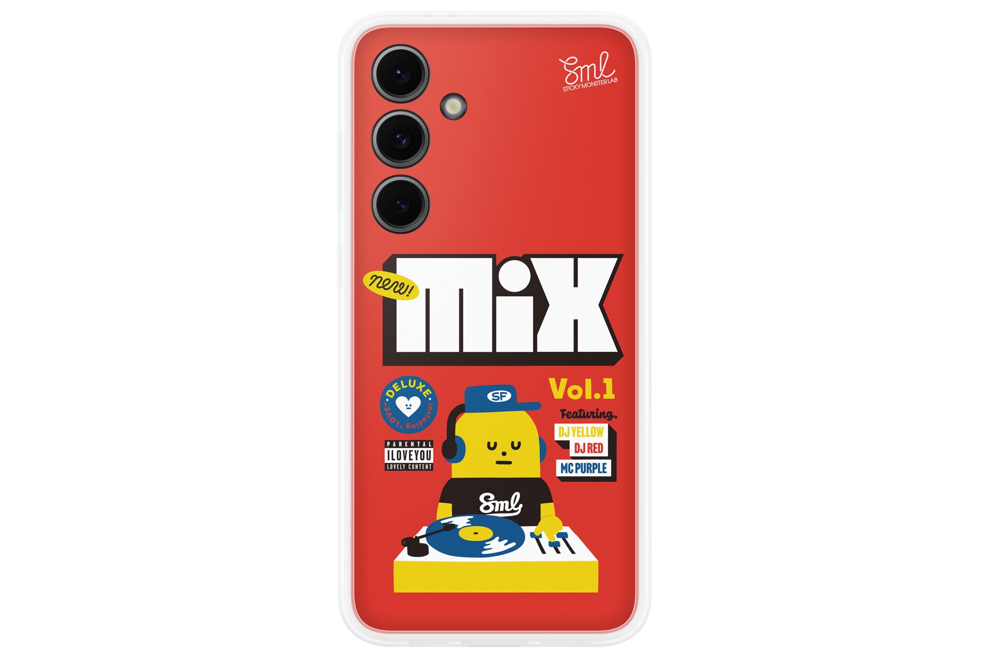 Samsung Samsung Coque personnalisable Sticky Monster Lab pour Galaxy S24 FE