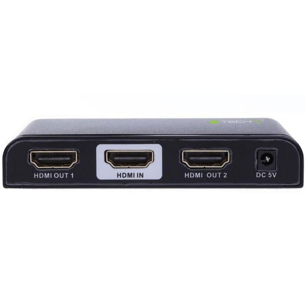 Techly IDATA HDMI2-4K2 répartiteur vidéo HDMI 2x HDMI