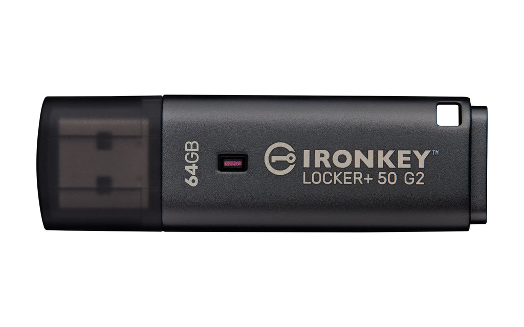 Kingston Technology IronKey 64 Go Locker Plus 50 G2, FIPS 197, AES-256