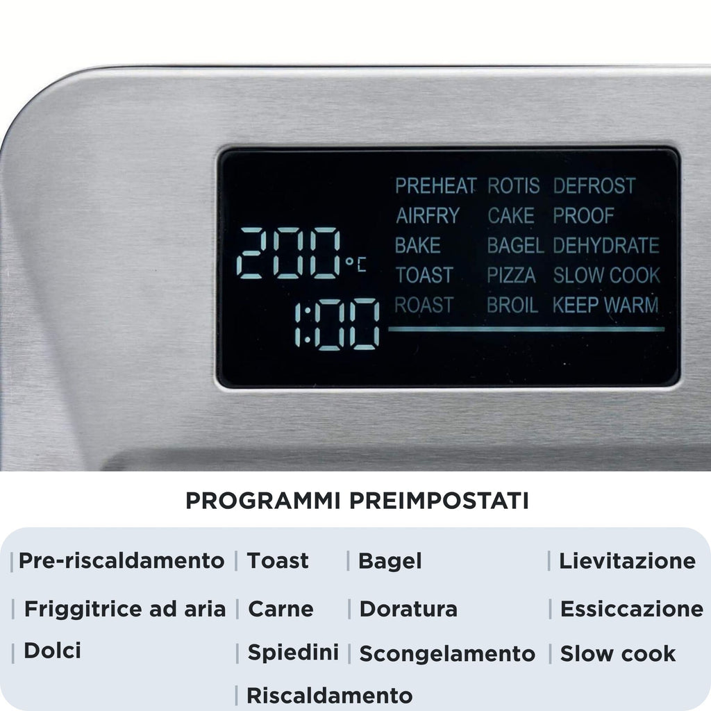 Ariete 4629/11 25 L Pose libre 1700 W Argent