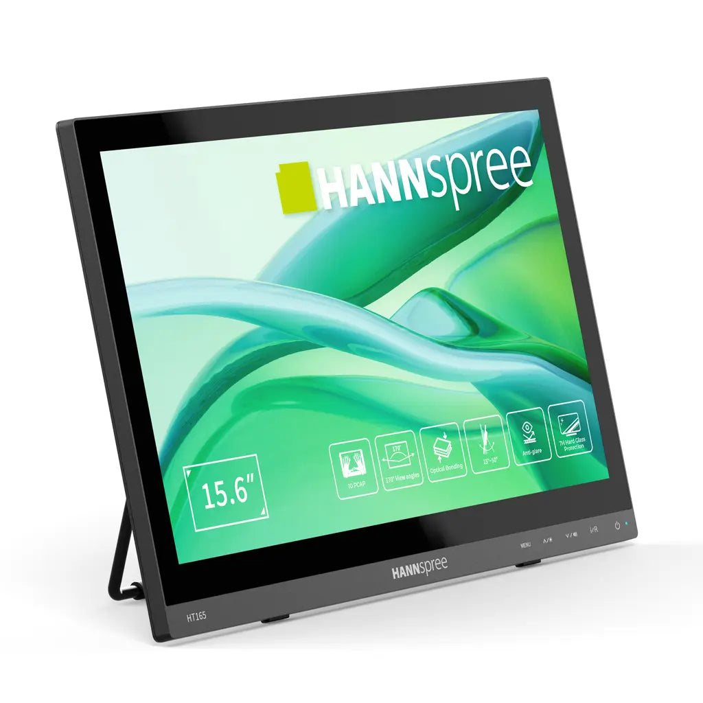 Hannspree HT165HPB écran plat de PC 39,6 cm (15.6") 1920 x 1080 pixels Full HD LCD Écran tactile Noir
