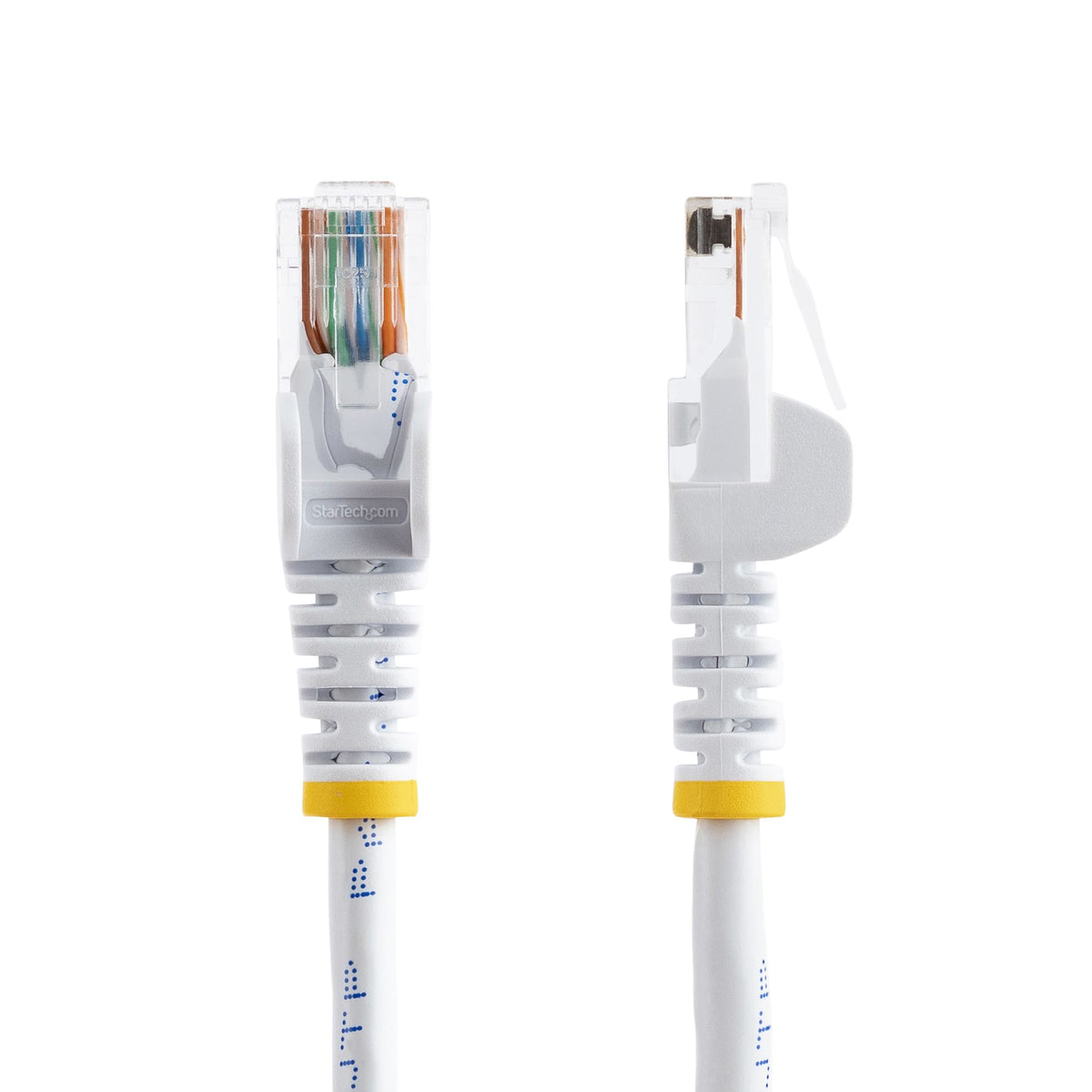 StarTech.com Câble Réseau Cat5e 5 m sans Crochet - Blanc