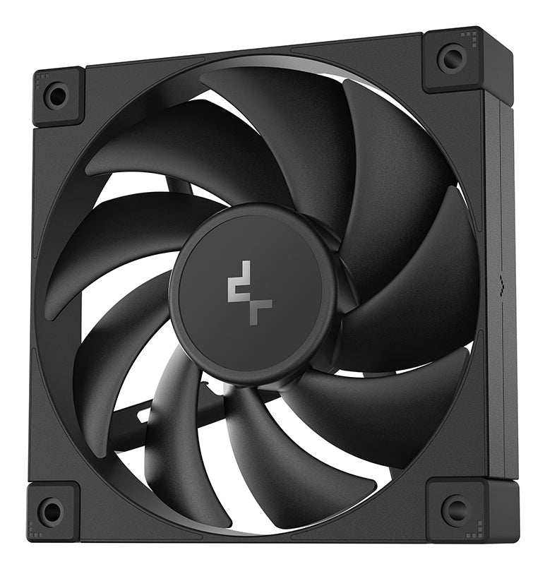 Deepcool FD12 Ventilateur de Boîtier 120 mm, Noir, Pack de 1