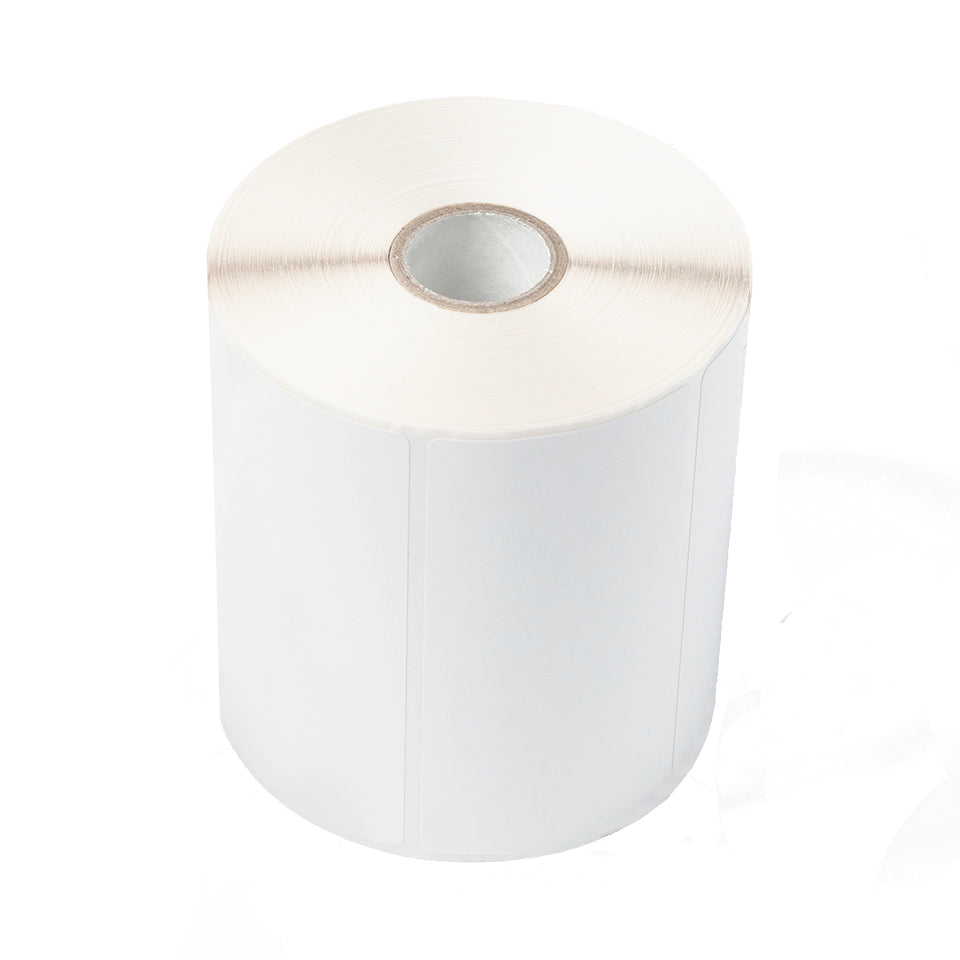 Brother BCS-1J150102-121 - Rouleau d'étiquettes prédécoupées couchées (Par lot de 6)