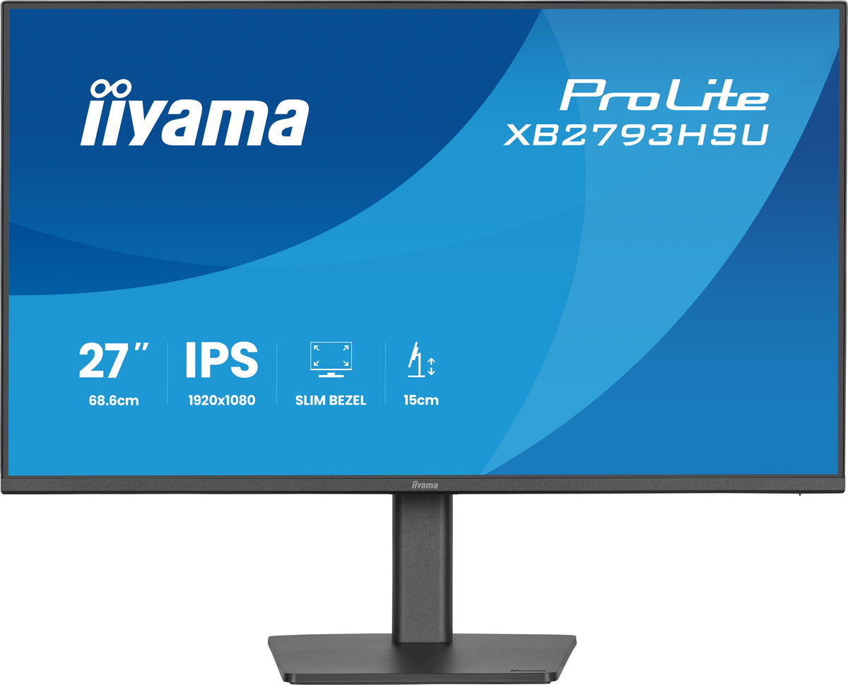 iiyama ProLite XB2793HSU-B1 écran plat de PC 68,6 cm (27") 1920 x 1080 pixels Full HD LED Noir