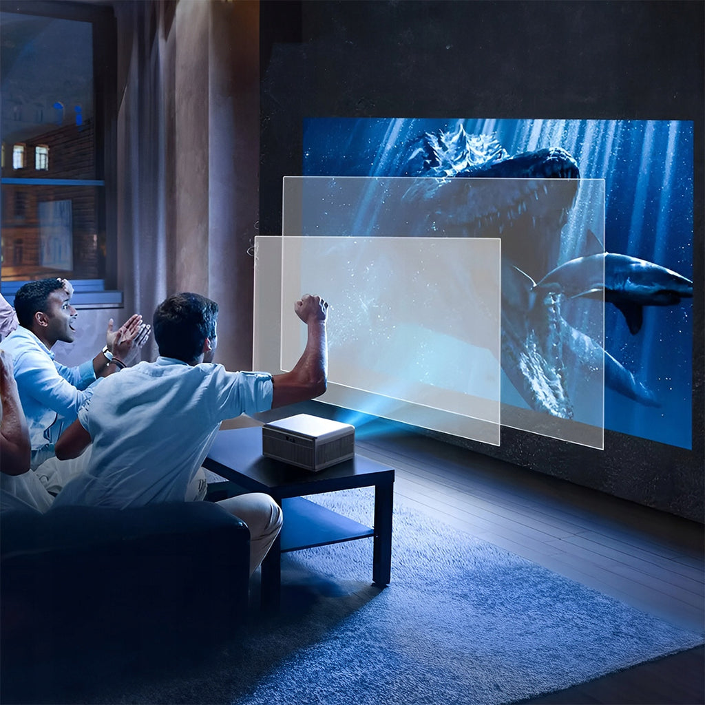 Projecteur Android Google TV FULL HD 4K 39 000 lm WiFi portable SMART Zenwire G60