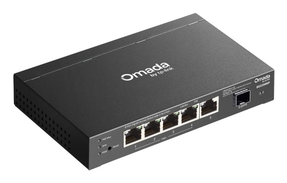 TP-Link Omada SG2206MP commutateur réseau L2 Gigabit Ethernet (10/100/1000) Connexion Ethernet, supportant l'alimentation via ce port (PoE)