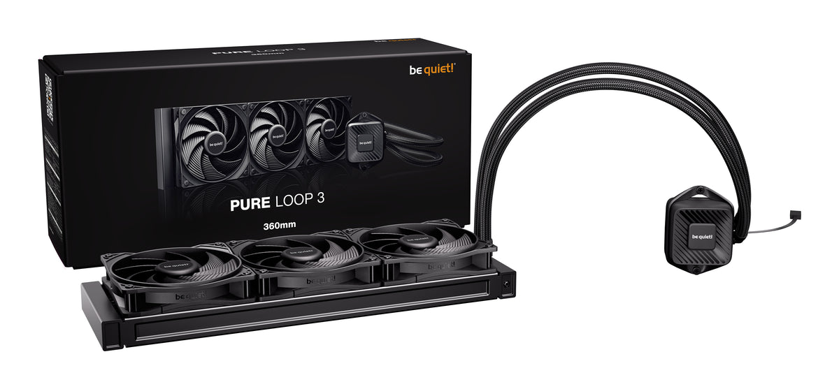be quiet! Pure Loop 3 Refroidisseur de Liquide Tout-en-un 12 cm Noir