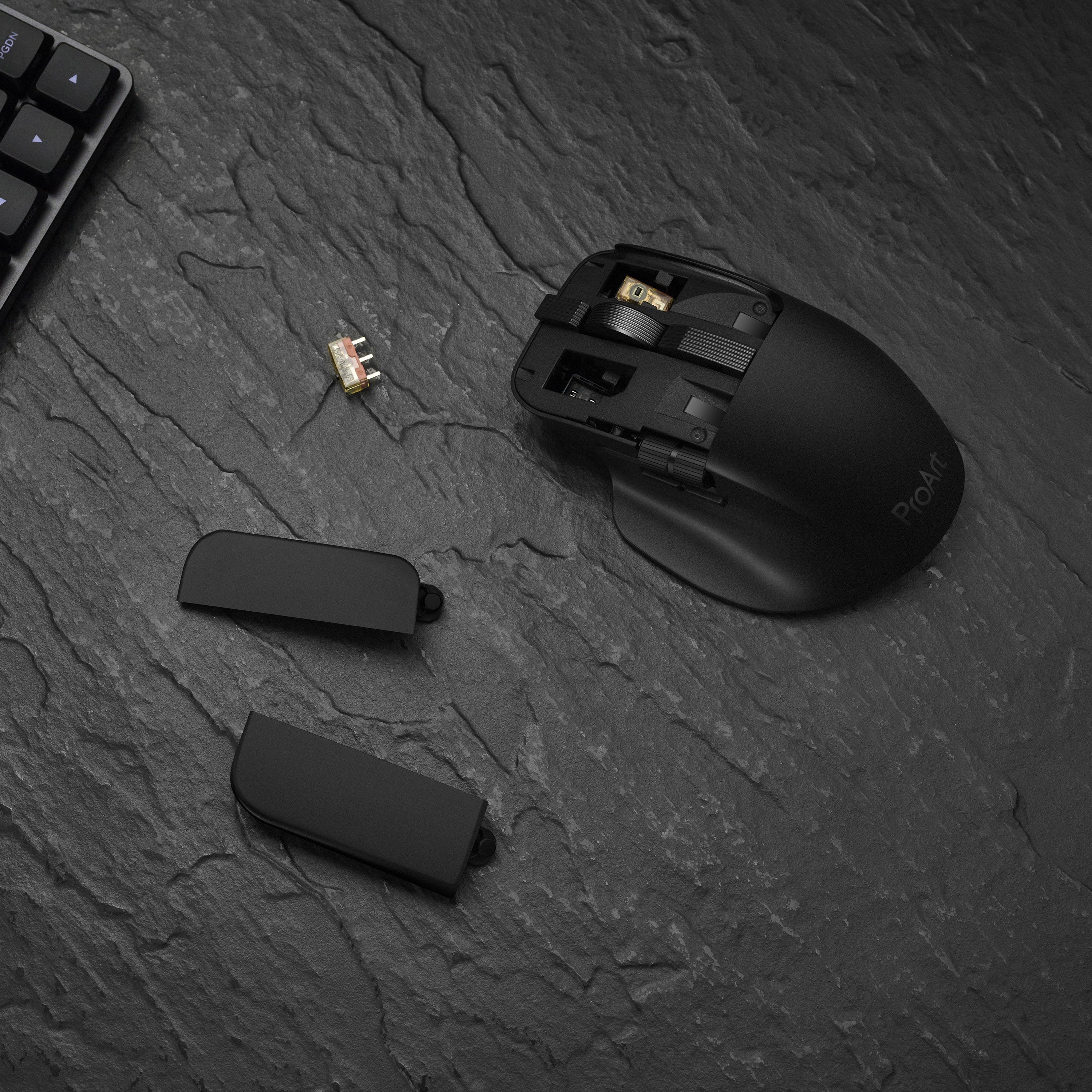 ASUS ProArt Mouse MD301 souris Universel Droitier RF Wireless + Bluetooth + USB Type-A Optique 8000 DPI