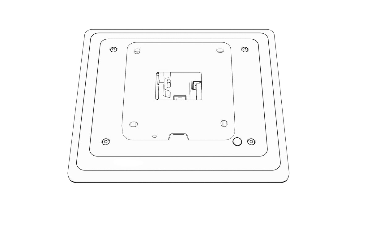 Adaptateur d'Alimentation et Onduleur Intérieur pour Humly Room Display, 24 W, Noir