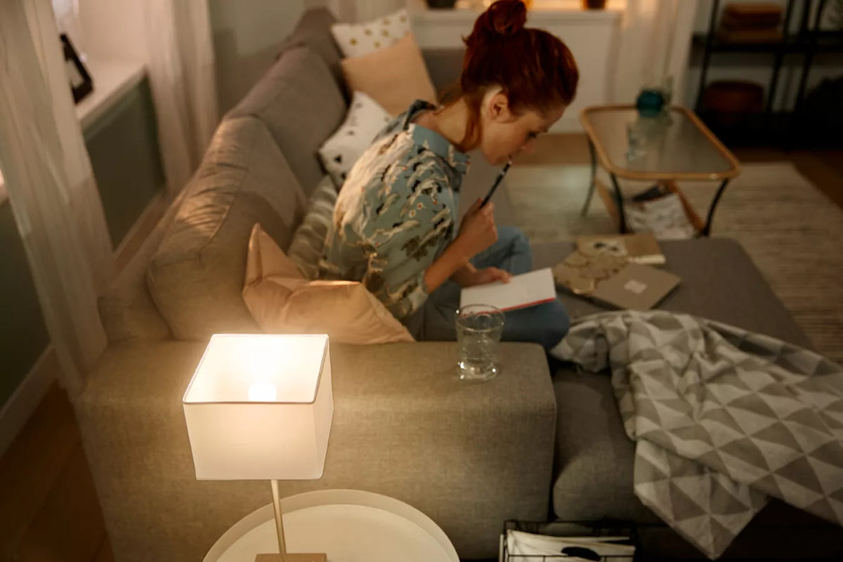 Philips Hue White Pack de 2 sphérique E14