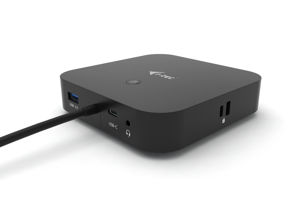 i-tec Station d'accueil USB-C Dual Display Power Delivery 100W avec Chargeur Universel 100W