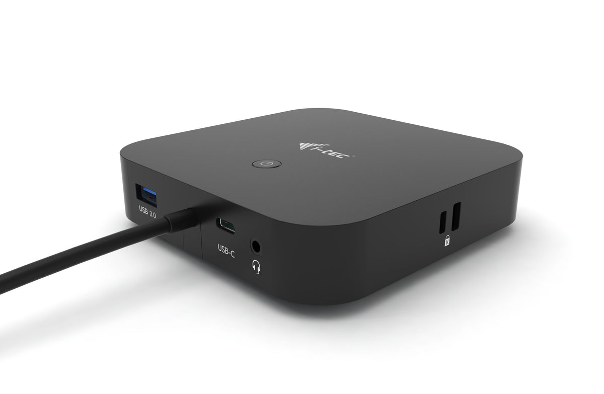 i-tec Station d'accueil USB-C Dual Display Power Delivery 100W avec Chargeur Universel 100W