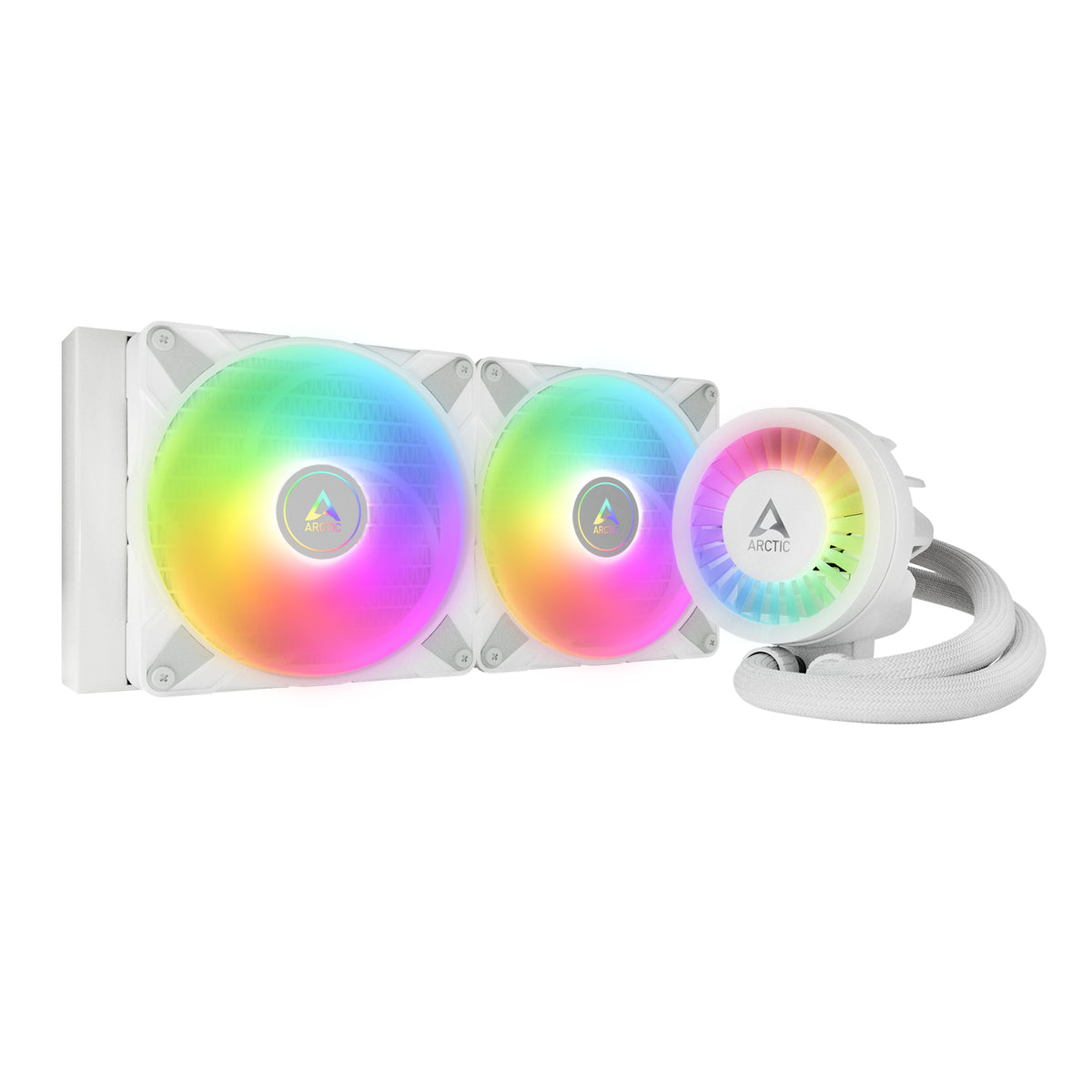 ARCTIC Liquid Freezer III 280 A-RGB Refroidisseur de Liquide Tout-en-un, 14 cm, Blanc