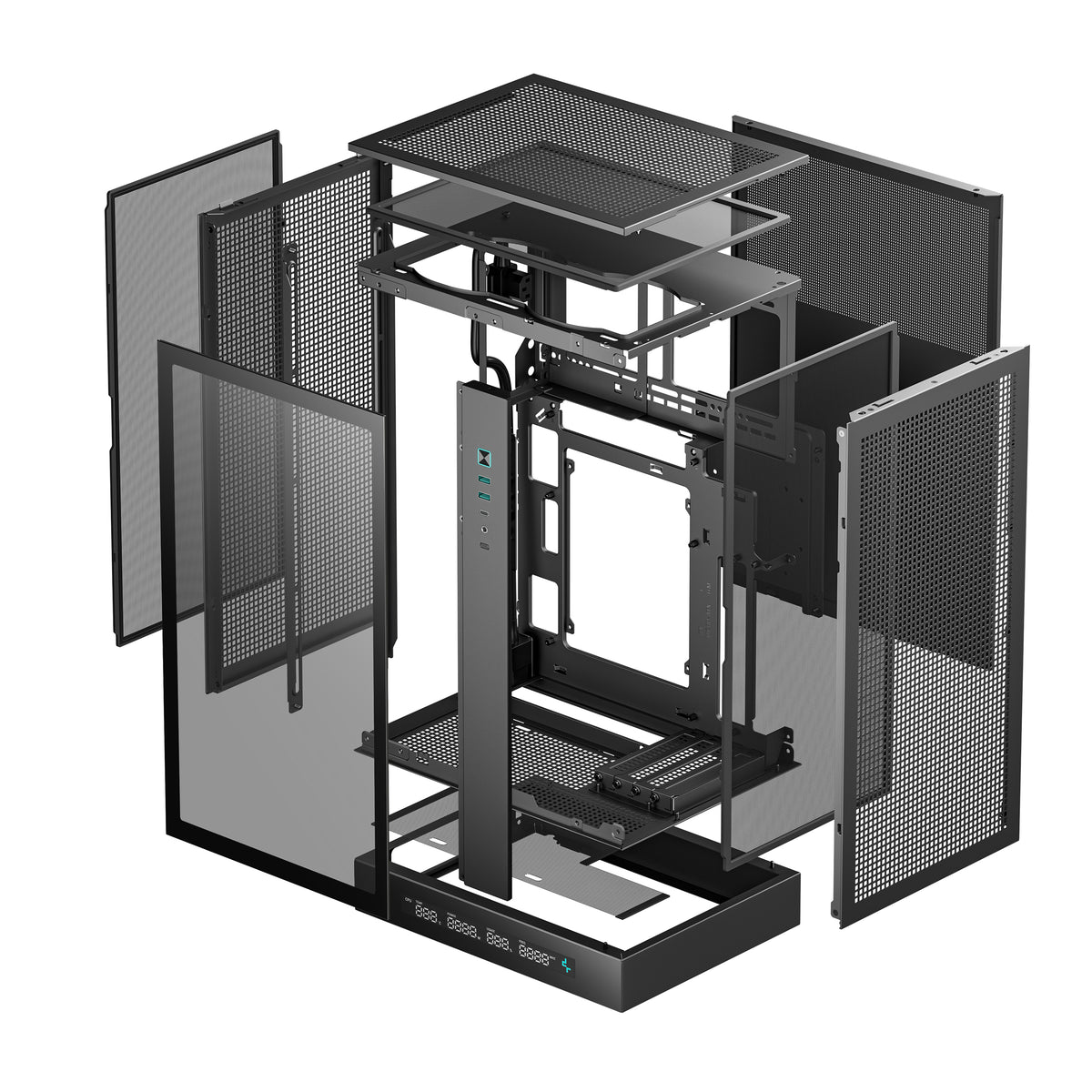 DeepCool CH270 DIGITAL Boîtier PC Tour Micro ATX