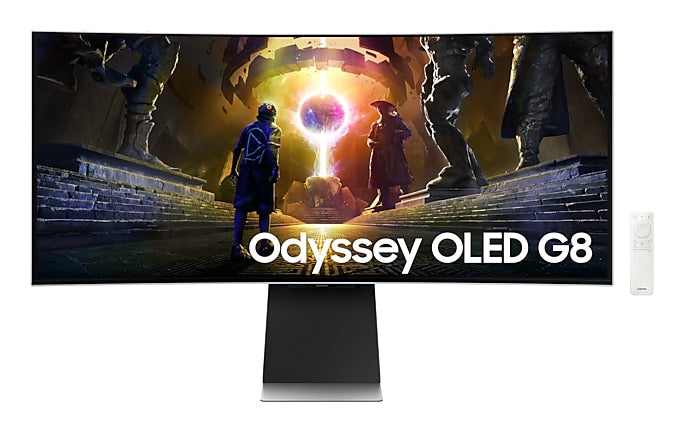 Samsung Samsung LS34DG850SUXDU écran plat de PC 86,4 cm (34") 3440 x 1440 pixels OLED Argent