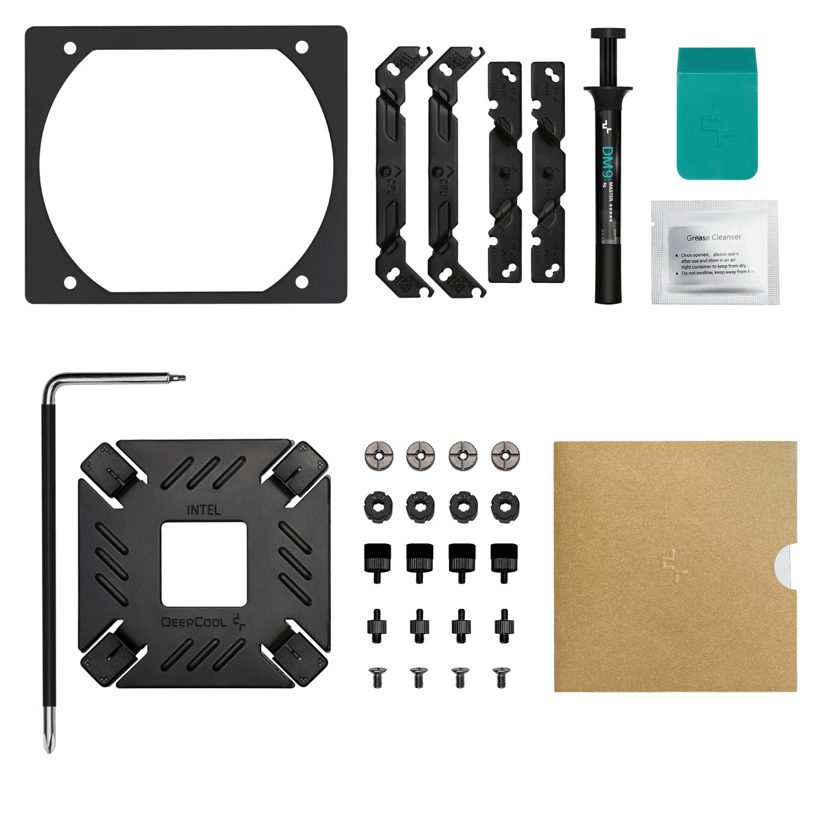 Deepcool ASSASSIN IV VC VISION CPU Køler 1-pack Sort 120 mm/140 mm