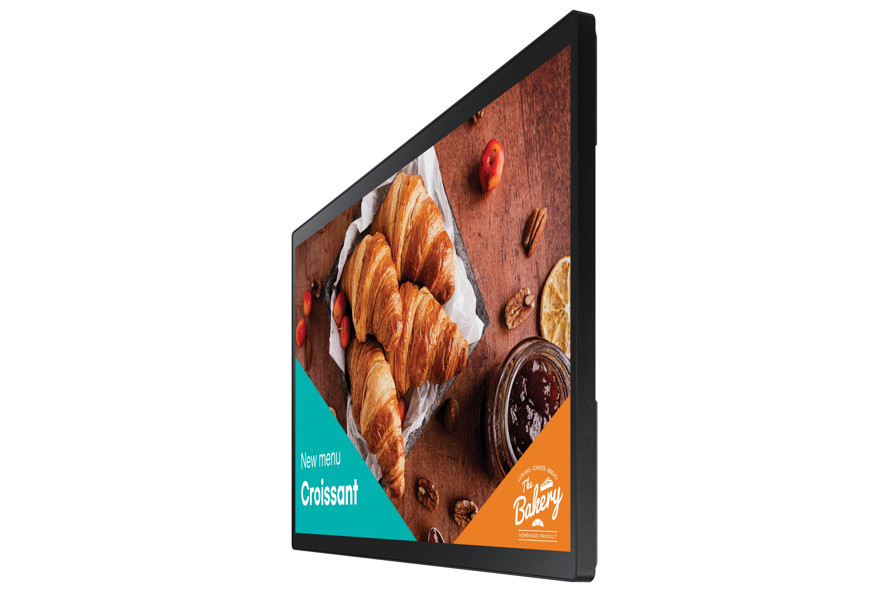Samsung QB24C-T Écran plat de signalisation numérique 61 cm (24") LED Wifi 250 cd/m² Full HD Noir Écran tactile Intégré dans le processeur Tizen 7.0 16/7