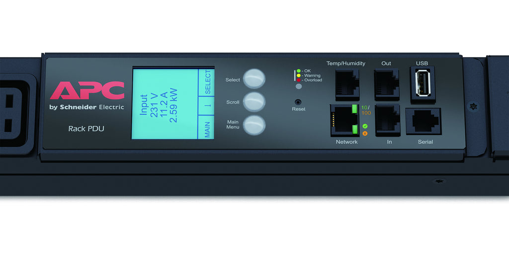 APC NetShelter Metered Rack PDU 2G 32A 11kW 400V Triphasé