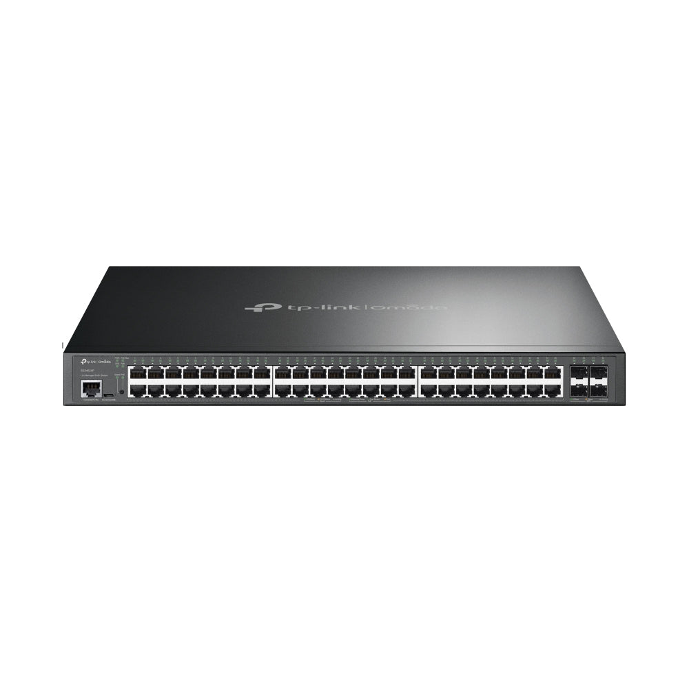 TP-Link Omada SG3452XP Commutateur Réseau Géré L2+ Gigabit Ethernet PoE 48 Ports 1U Noir
