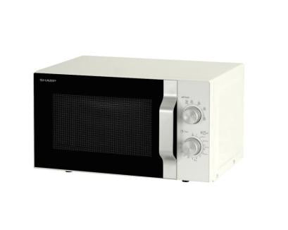 Sharp R204WA micro-onde Argent, Blanc Micro-onde simple Comptoir 20 L 800 W