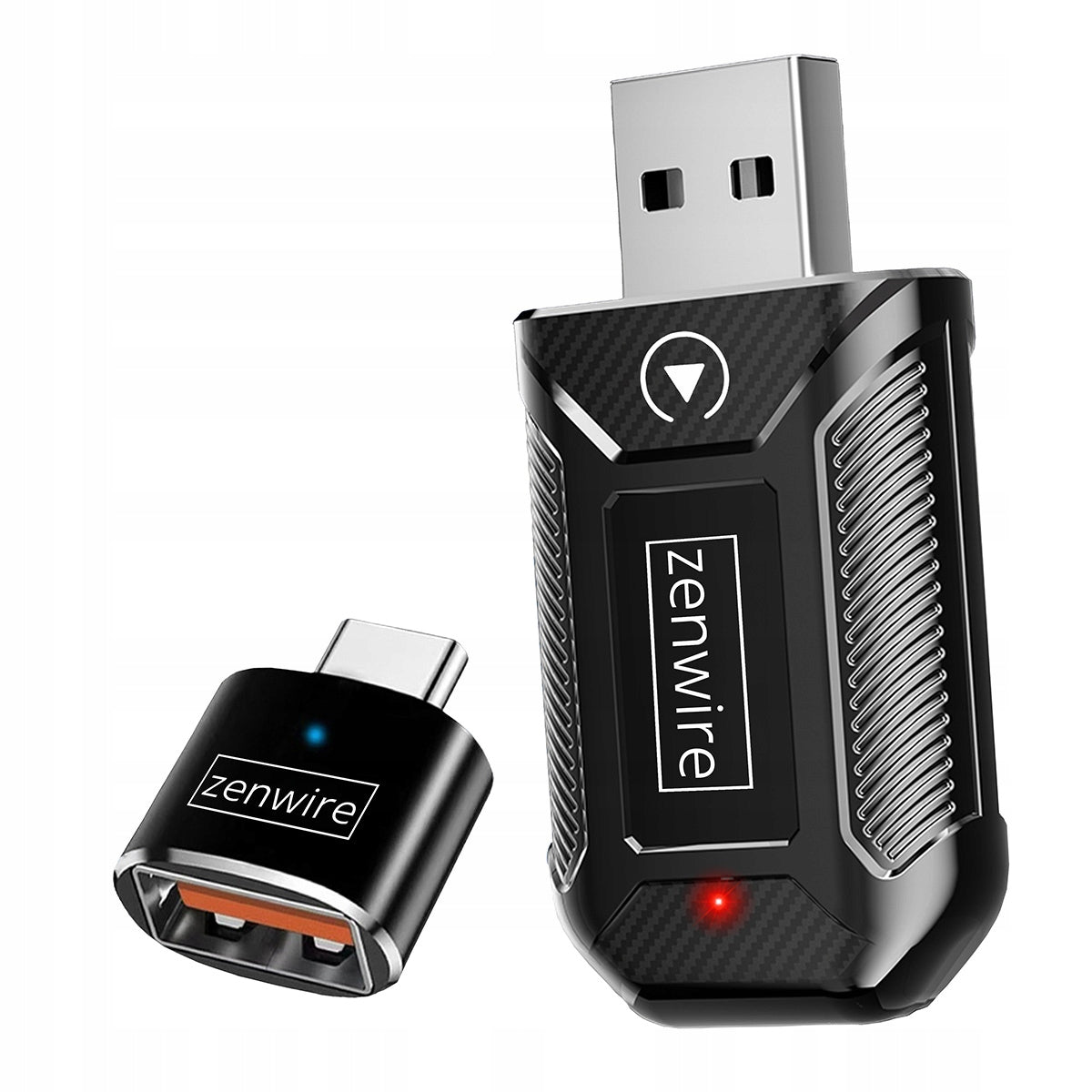 Mini-adaptateur CarPlay/Android Auto sans fil CarLink Audio USB/USB-C 10 m Zenwire M30