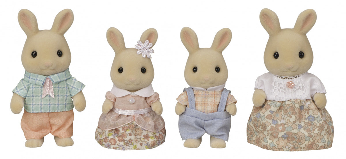 Sylvanian Families La famille Lapin Crème - vue 3