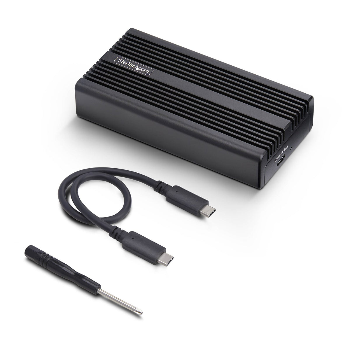 StarTech.com Boîtier SSD NVMe Externe USB4 M.2, 40 Gbps, Aluminium, B+M/M-Key