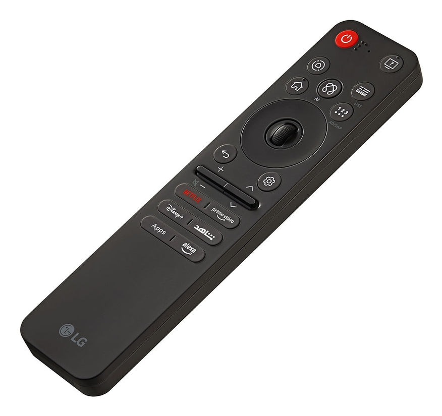 LG MR25GA.AEU télécommande TV Boutons poussoirs/roue, Voix