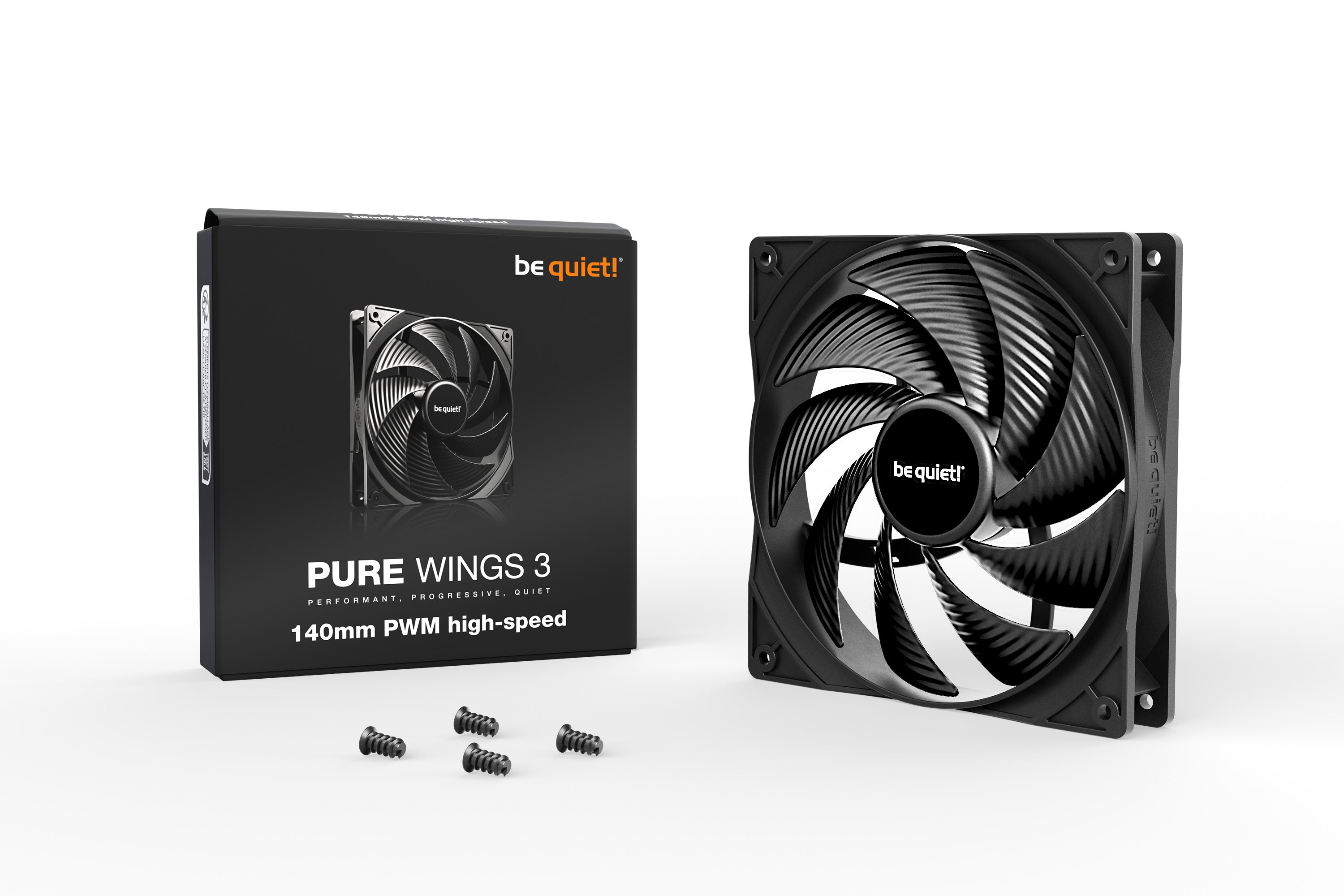 be quiet! Pure Wings 3 140 mm PWM | Ventilateur PC high-speed