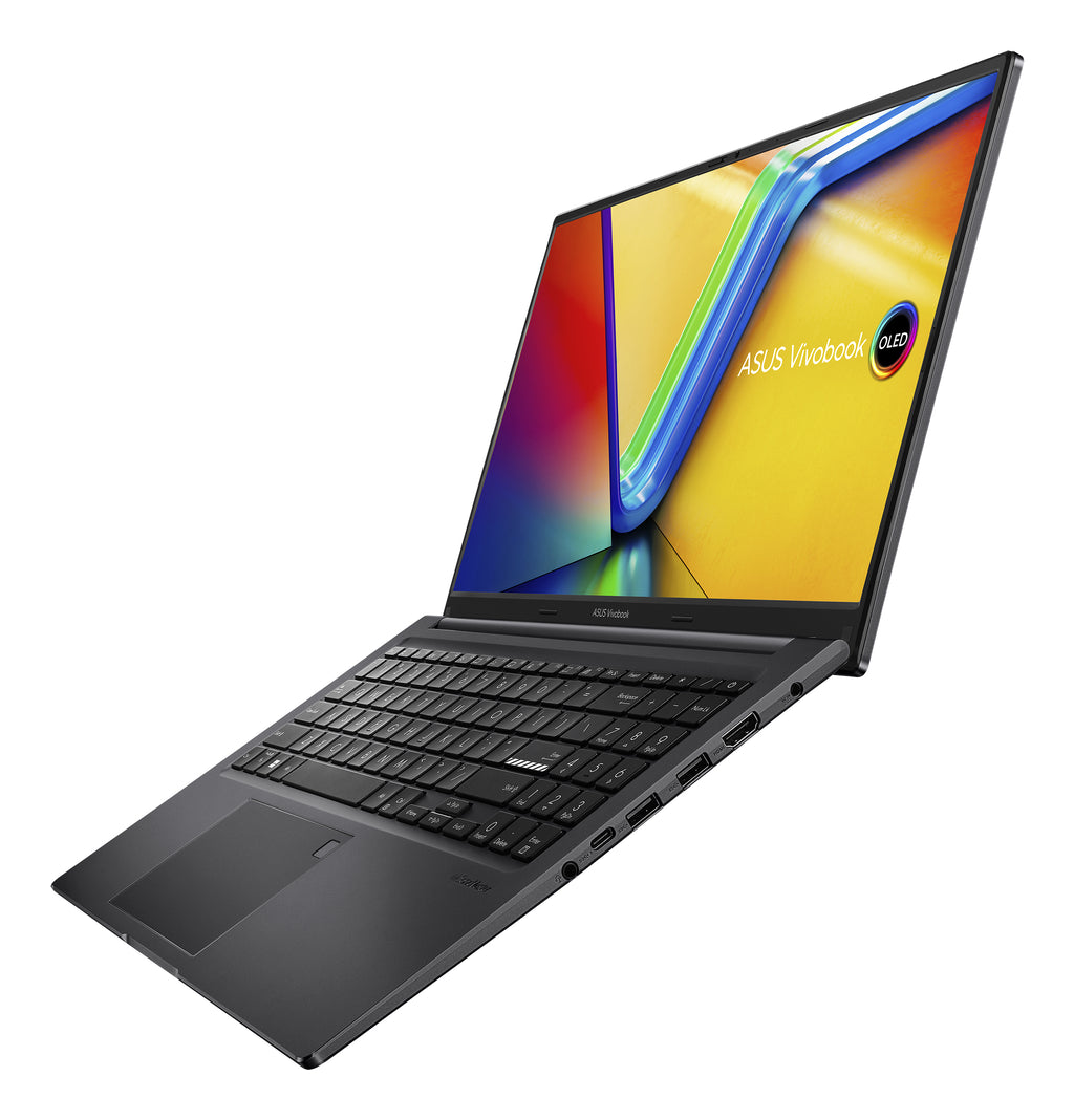 ASUS Vivobook 15 OLED D1505YA-MA347W laptop AMD Ryzen™ 7 7730U Ordinateur portable 39,6 cm (15.6") 2.8K 16 Go DDR4-SDRAM 1 To SSD Wi-Fi 6E (802.11ax) Windows 11 Home Noir