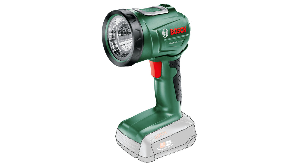 Bosch Bosch UniversalLamp 18 Noir, Vert LED