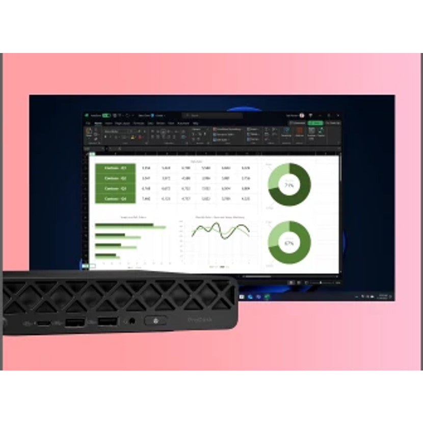 HP ProDesk 4 Mini G1i Intel Core Ultra 7 265T 16GB 512GB SSD W11P